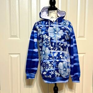 Pixie Lady pull over floral hoodie